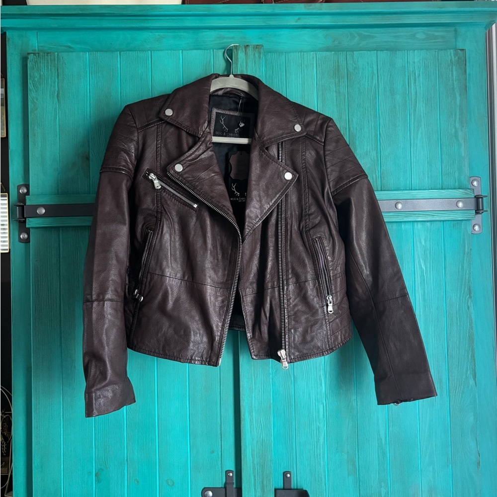 Bod & Christensen Leather Jacket